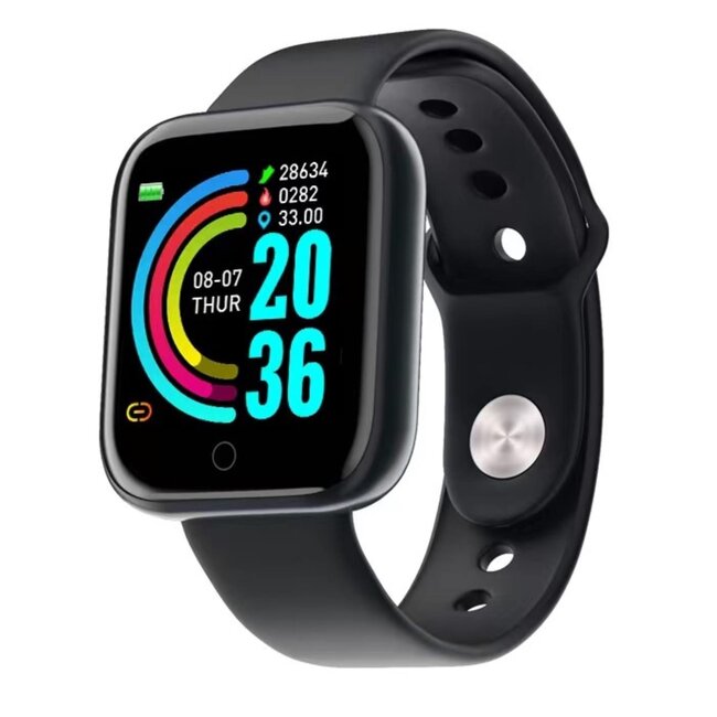 Benson Smartwatch - Gezondheidssensoren - Bluetooth 4.0 - Waterdicht - 1,3" Display - 7-10 Dagen Standby