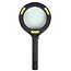 Benson Loupe met 3x vergroting - COB LED-verlichting - Soft-touch handgreep - 80 mm lens - Ideaal voor lezen en precisiewerk