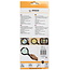 Benson Loupe met 3x vergroting - COB LED-verlichting - Soft-touch handgreep - 80 mm lens - Ideaal voor lezen en precisiewerk