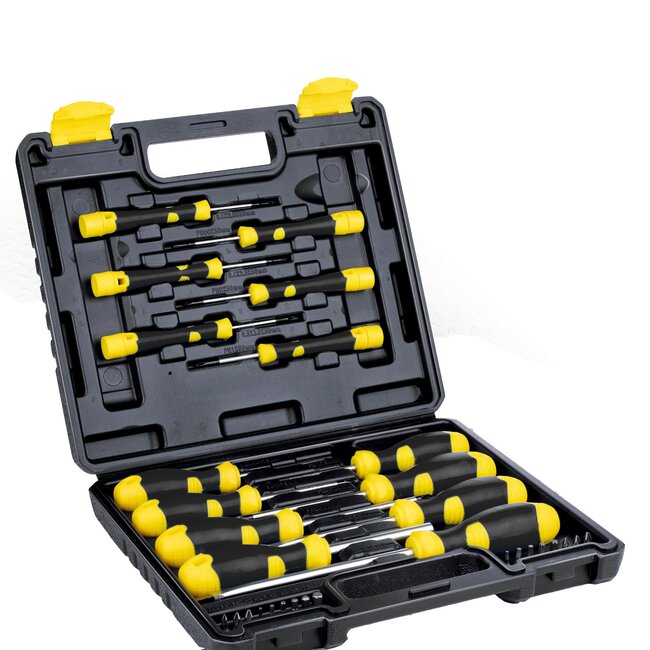 Benson 32-delige schroevendraaierset - veelzijdig - precisie - magnetische handgreep - opbergkoffer