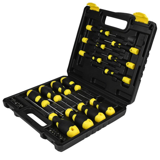 Benson 32-delige schroevendraaierset - veelzijdig - precisie - magnetische handgreep - opbergkoffer