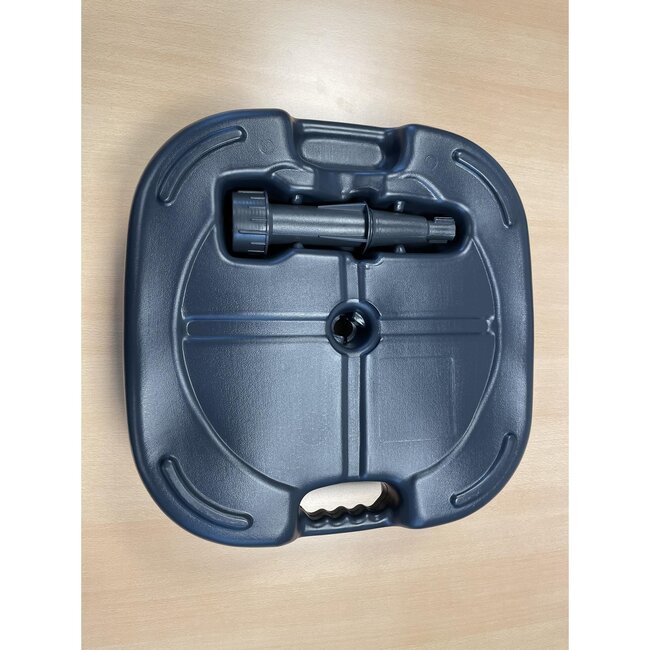 Benson Parasolvoet - Vulbaar - 45 x 45 cm - Antraciet - Kunststof - Ø 35 mm
