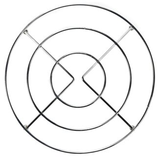 Benson Stijlvolle metalen pannenonderzetter - 20 cm diameter - duurzaam en hittebestendig