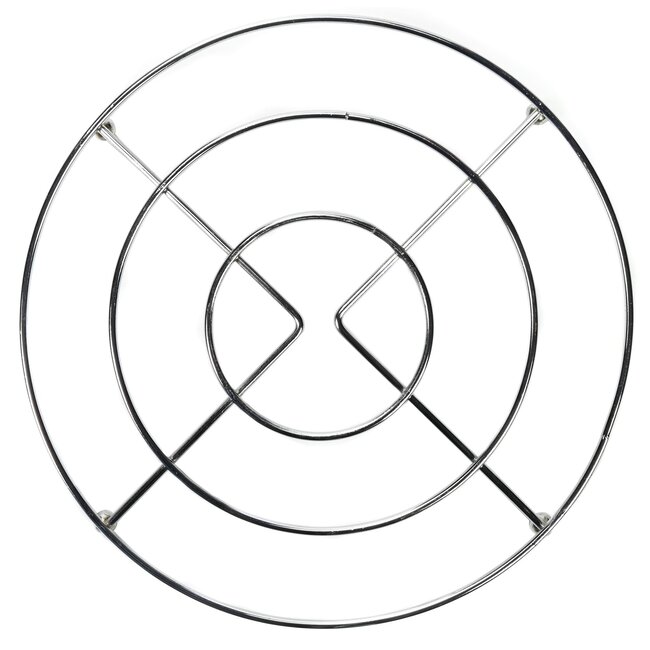 Benson Stijlvolle metalen pannenonderzetter - 20 cm diameter - duurzaam en hittebestendig