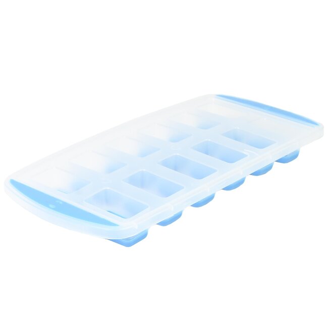 Benson Flexibele ijsblokjesvorm - 12 blokjes - vaatwasmachinebestendig - siliconen bodem