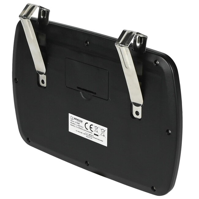 Benson Draagbare make-up spiegel - 6 LED - touch-knop - compact en krasbestendig - 17 x 11 cm