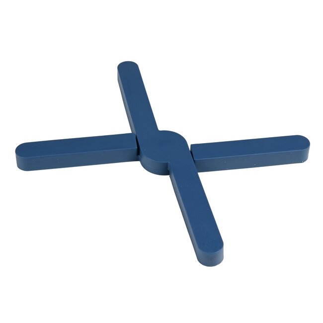 Benson Inklapbare pannenonderzetter - hittebestendig siliconen - ruimtebesparend - 20 cm - assorti kleuren