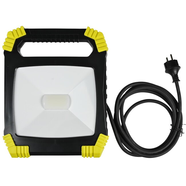 Hofftech Krachtige led werklamp - 30W - 3180 lumen - 6000K - ingebouwd stopcontact - veelzijdig gebruik