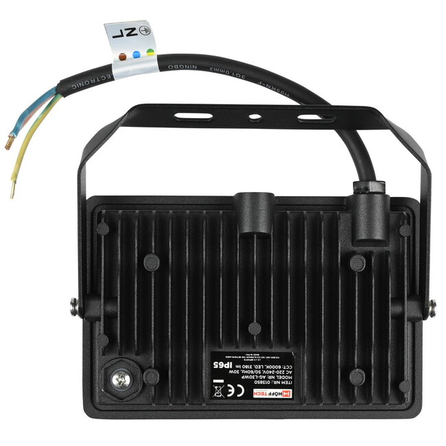 Hofftech Ultra-Flat Led Straler - 30 W - IP65 - Weerbestendig - 6000K - Aluminium Behuizing