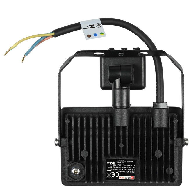 Hofftech Ultra-Flat Led Straler - 20 W - Met Sensor - IP44 - 6000K - Aluminium Behuizing