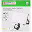 Hofftech Ultra-Flat Led Straler - 20 W - Met Sensor - IP44 - 6000K - Aluminium Behuizing