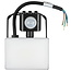 Hofftech Ultra-Flat LED straler - 10W - IP44 sensor - modern ontwerp - aluminium behuizing