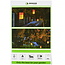 Benson Solar LED lichtsnoer - vlameffect - 2 meter - set van 6