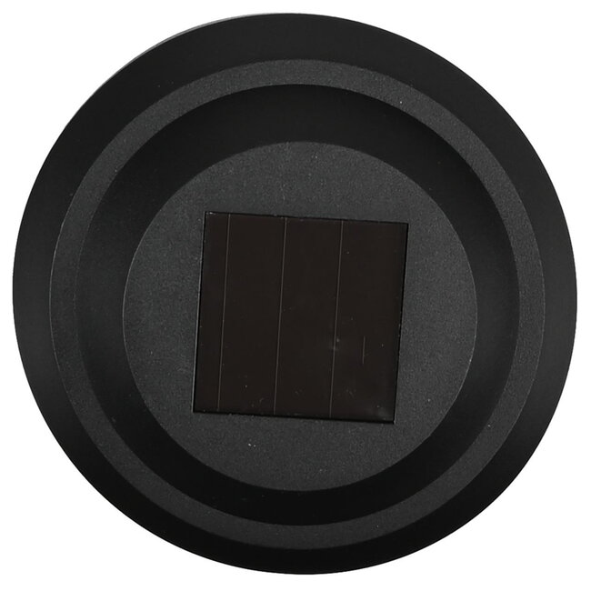 Benson Set van 3 tuinlampen - solar LED - vlameffect - ø 12 cm x 43 cm