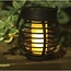 Benson Solar LED tuinlamp - vlam effect - 12 LED's - ø 9 cm - oplaadbare batterij