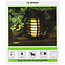 Benson Solar LED tuinlamp - vlam effect - 12 LED's - ø 9 cm - oplaadbare batterij