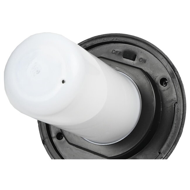 Benson Tuinlamp met vlameffect - Zonne-energie - Set van 2 - Ø 12 cm x 74 cm