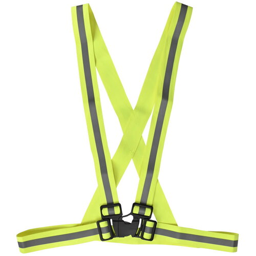 Benson Veiligheidsvest met Reflecterende Strepen - Universele Pasvorm - Ideaal voor Hardlopen Benson Veiligheidsvest met Reflecterende Strepen - Universele Pasvorm - Ideaal voor Hardlopen