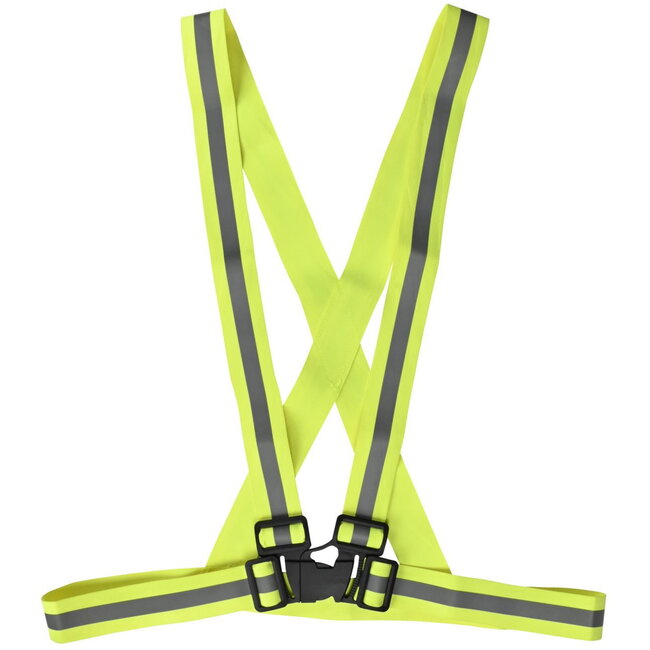 Benson Veiligheidsvest - Reflecterende Strepen - Universele Pasvorm - Ideaal voor Hardlopen