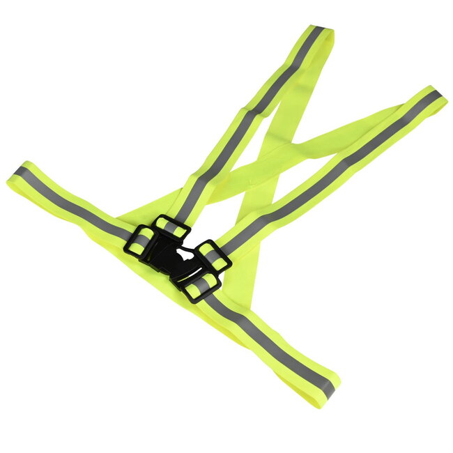 Benson Veiligheidsvest - Reflecterende Strepen - Universele Pasvorm - Ideaal voor Hardlopen