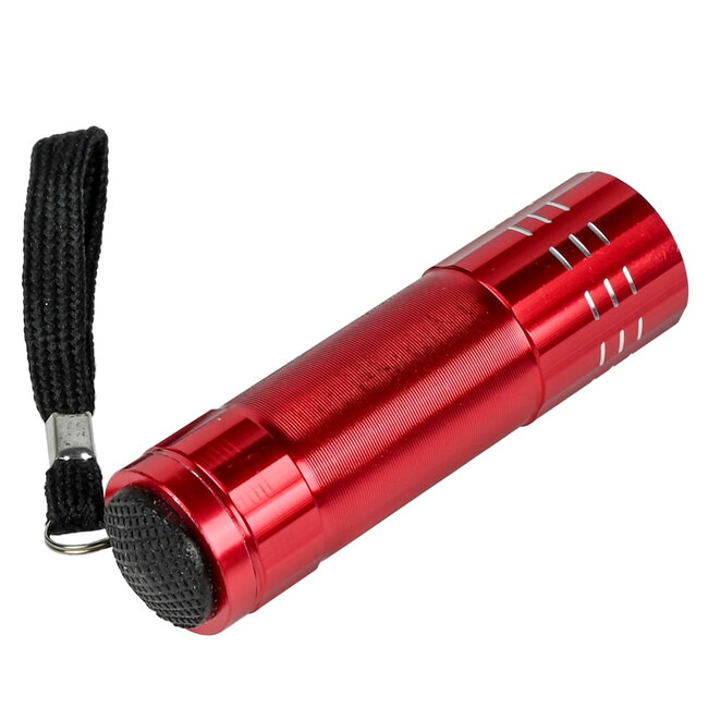 Hofftech Compacte zaklamp - krachtige verlichting - kleurenmix - aluminium - lichtgewicht