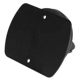 Benson Magnetische telefoonhouder - universeel - inclusief metalen plakplaten - zwart - compact ontwerp