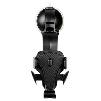 Benson Universele telefoonhouder - Quick Release - Zuignap - Zwart