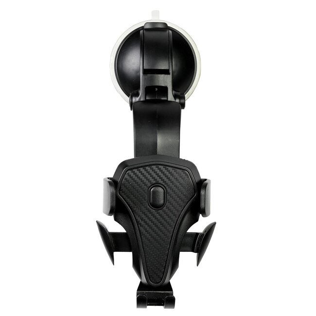 Benson Universele telefoonhouder - Quick Release - Zuignap - Zwart