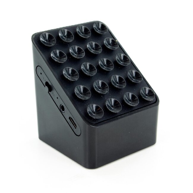 Benson Bluetooth luidspreker met telefoonhouder - 3W - 10m bereik - snelle laadtijd - compact - zwart