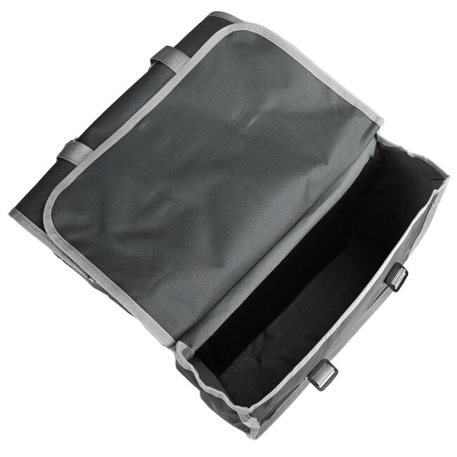 Lastpak Dubbele fietstas - waterafstotend - reflecterend - 24 liter - gemengde kleuren