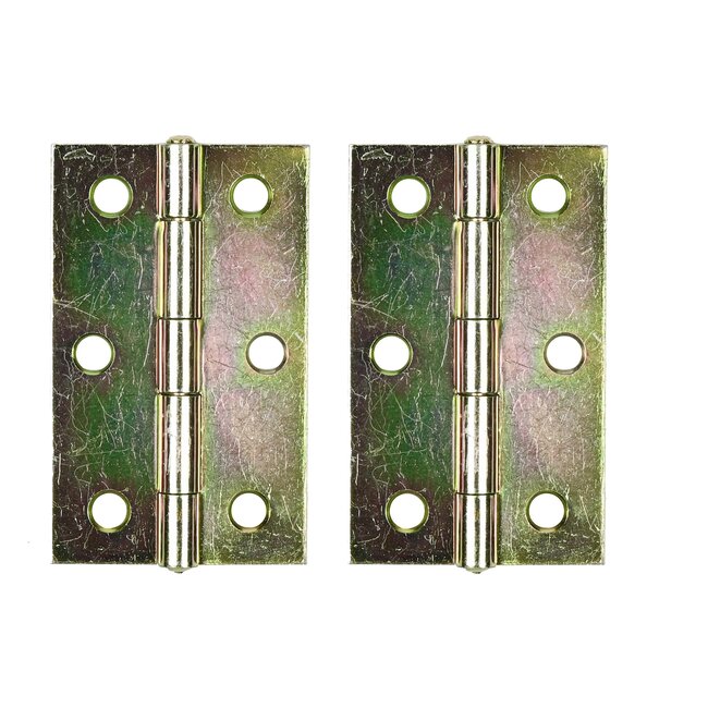 Benson Scharniersset - Vast Scharnierblad - Inclusief Schroeven - 64 x 35 mm - 14-delig