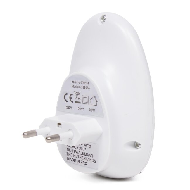 Benson LED-nachtlampje met sensor - Plug and play - Automatische verlichting - Slank design