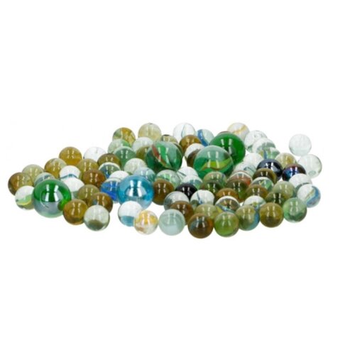 Marblez Knikkers in een Netje - 500 Gram Marblez Knikkers in een Netje - 500 Gram