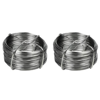 Benson IJzerdraad - 40 meter - 0.5 mm dik - 2 stuks - Veelzijdig en Betrouwbaar