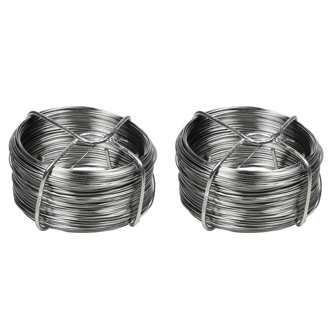 Benson IJzerdraad - 40 meter - 0.5 mm dik - 2 stuks - Veelzijdig en Betrouwbaar
