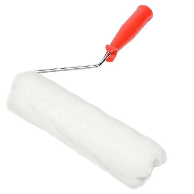 Benson Vachtroller - 20 cm - Voor grote oppervlakken - Oranje - Geschikt voor water- en terpentineverf