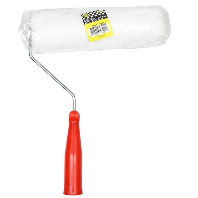 Benson Vachtroller - 20 cm - Voor grote oppervlakken - Oranje - Geschikt voor water- en terpentineverf