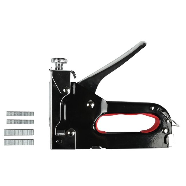 Benson Handtacker - 4-12 mm - Inclusief 200 nietjes - Metalen handvat - Onderhoudsvrij