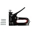 Benson Handtacker - 4-12 mm - Inclusief 200 nietjes - Metalen handvat - Onderhoudsvrij