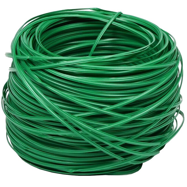 Benson Binddraad - 100 meter - groen - met afknipmesje - voor binnen en buiten