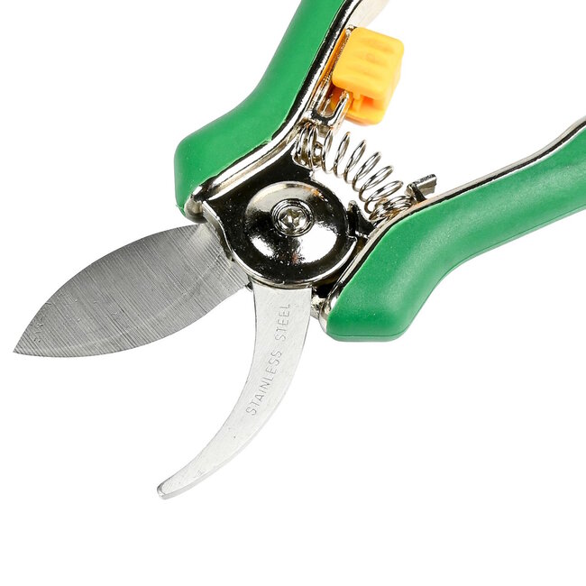 Hofftech Snoeischaar - Krom Blad - Knipvergrendeling - 15 cm - Veilig en Precisie