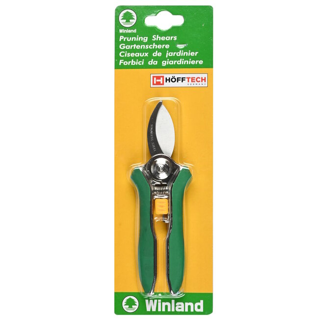 Hofftech Snoeischaar - Krom Blad - Knipvergrendeling - 15 cm - Veilig en Precisie