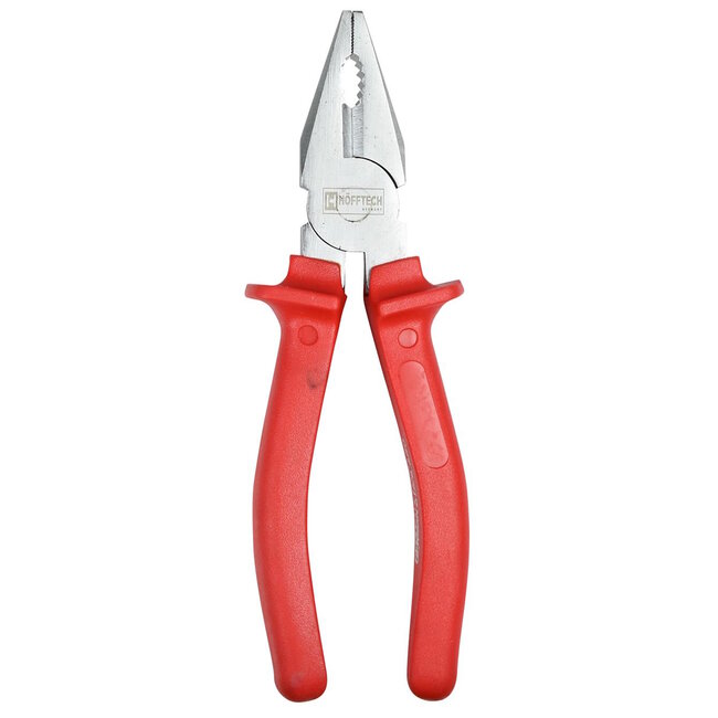 Benson Combinatietang - 180 mm - Staal - Rood
