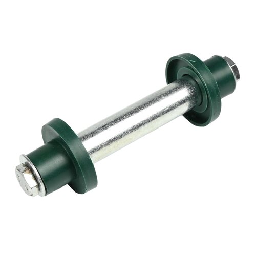Benson As voor Kruiwagenwiel - 128 mm x 74 mm x Ø 20 mm - Inclusief Stofkappen Benson As voor Kruiwagenwiel - 128 mm x 74 mm x Ø 20 mm - Inclusief Stofkappen