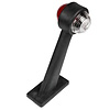 Benson Breedtelamp Rubber Schuine Positie Lamp - 45 Graden - Rood en Wit Benson Breedtelamp Rubber Schuine Positie Lamp - 45 Graden - Rood en Wit