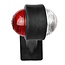 Benson Breedtelamp - Schuine Positie - 45 Graden - Rood en Wit - Buigbare Rubber Arm