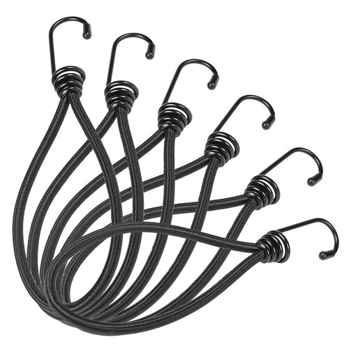 Benson Spanelastiek met Haak - 6 stuks Benson Spanelastiek met Haak - 6 stuks