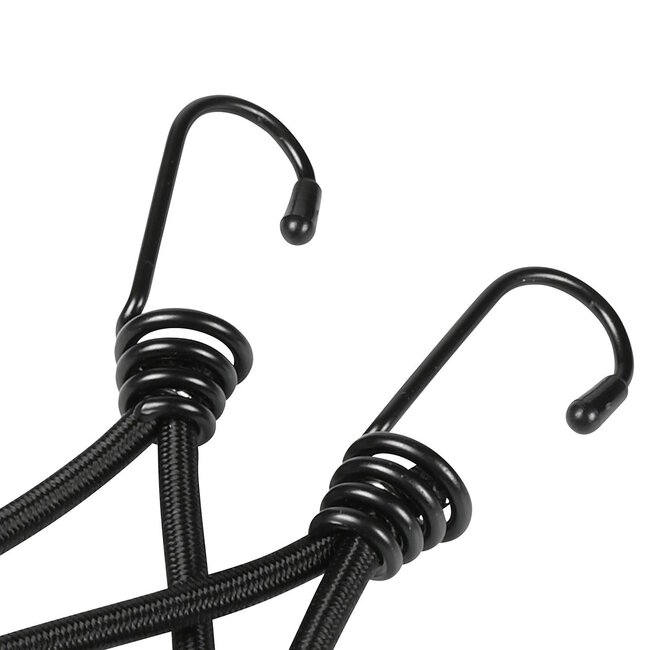 Benson Set spanelastieken met haak - 20 cm - maximale rek 50% - 6 stuks