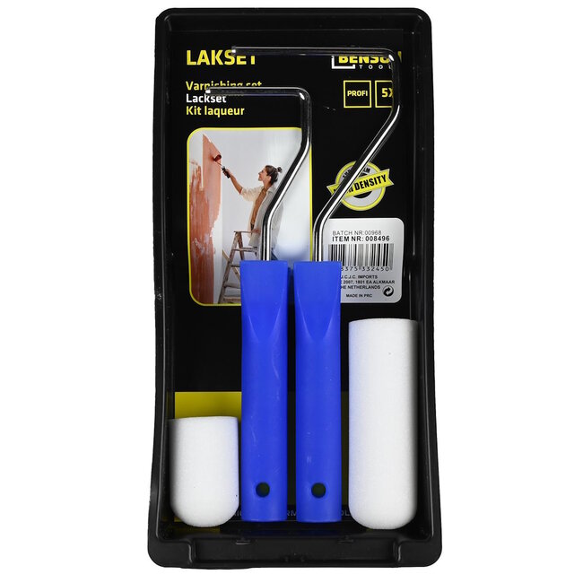 Benson 5-delige lakset - Profi - Voor perfect strak schilderwerk