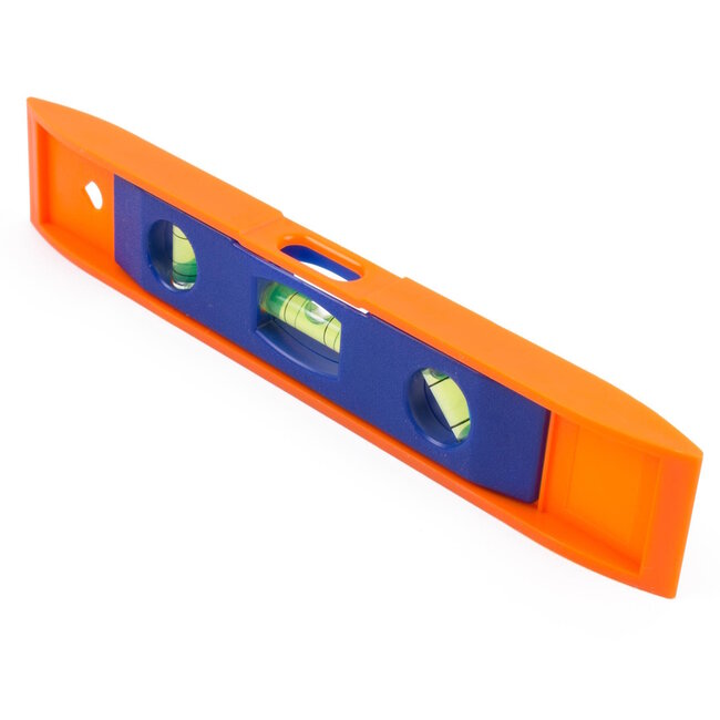 Benson Compacte waterpas - 3 libellen - magnetisch - 23 cm - lichtgewicht